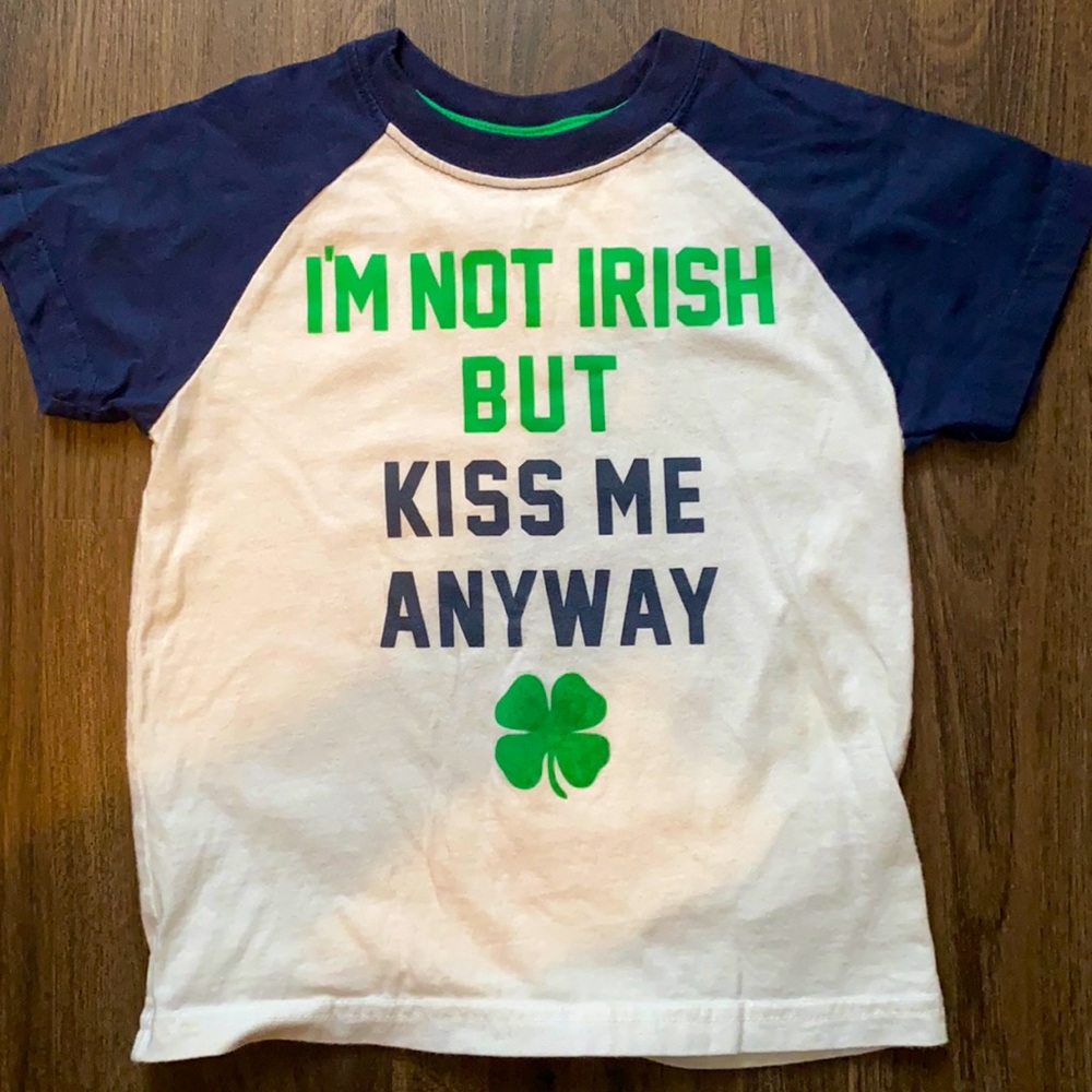 Toddler Boy Irish Shirt NWOT 3t